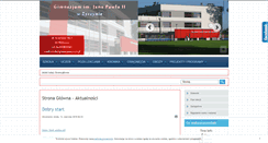 Desktop Screenshot of gimnazjumzyrzyn.pl